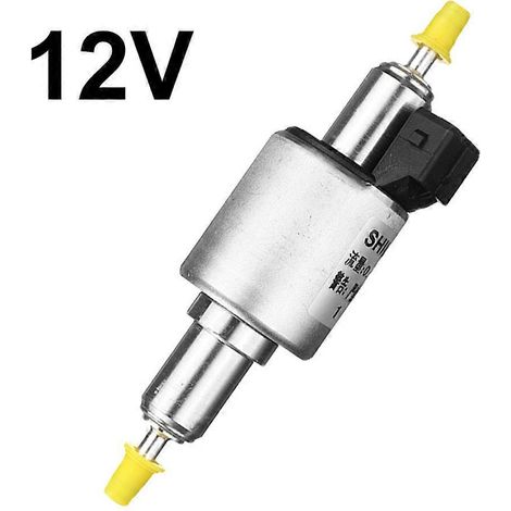 Chauffage électrique à fioul avec pompe à air pulsé, compatible avec les chauffages de stationnement 12 V/24 V pour voitures de 1 à 8 kW (Eberspacher 2000-5000 W - 12 V). (1/5)