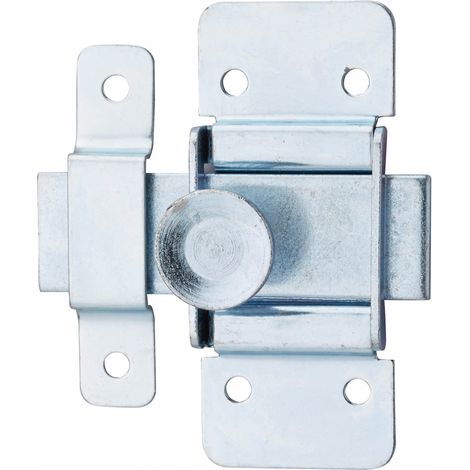 Chiusura a chiavistello per mobili, 30mm, acciaio galvanizzato, chiusura a chiavistello piatto - Serrurerie de Picardie