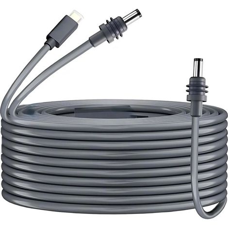 Cable of Type C and socket DC of 10 feet, 18awg, toward cord versatile waterproof for mini antenna parabolique, power supply electric 65W + PD (1/5)