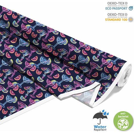 TESSUTI DECORATIVI PER ESTERNI OXFORD - Motivo Cocktail  DX8718 (1/5)
