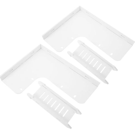 Hamster Platform Set with Ladder for Pets, Cage Decor and Physical Activity, White (1/5)