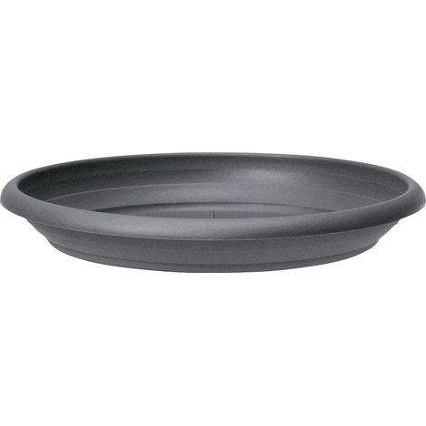 Scheurich Untersetzer Serie 331 Linda metallic grau Ø 28 cm Untersetzer