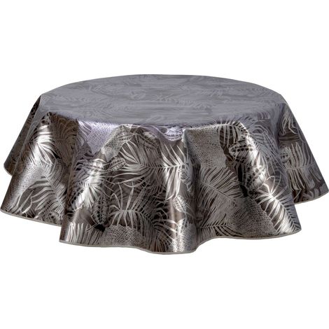Nappe en toile cirée ronde grand format VITALI (1/4)