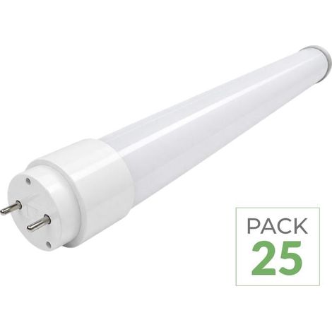 Tube Néon LED 120cm T8 12W IP20 100lm/W - Pack de 20 / Blanc Chaud  - SILUMEN