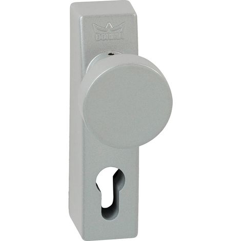 Bouton de commande extérieur anti-panique Dorma.Cylindre.Pht06 Argent (1/2)