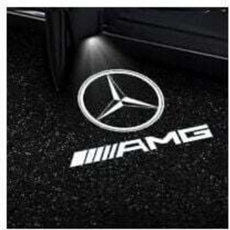 2x LED Door Logo Projection Lights for Mercedes-Benz GLS/GLC/GLB/GLA/A/B/C/E-Class (1/4)