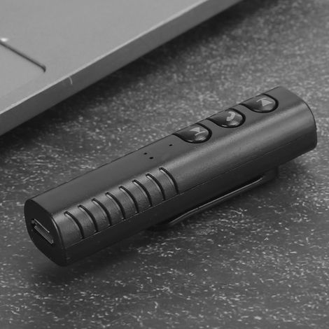 Adaptateur Bluetooth V5.0 3.5mm Récepteur Audio Sans Fil pour Enceinte, Branchement Direct (1/5)