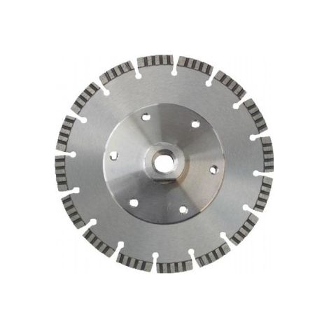 Disque diamant LT30 flasqué M14 – Coupe à sec pour béton armé et maçonnerie – Ø230mm – Alésage M14 – Segments turbo pour refroidissement optimal