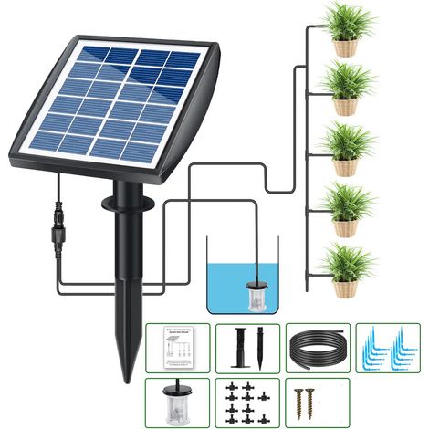 Systme dirrigation goutte goutte solaire autonome PJ Kit (1/5)