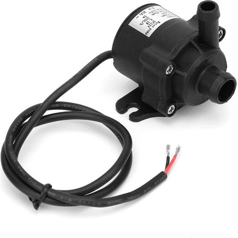 Plastique Micro Brushless Eau Submersible Pompe Électrique Étang Pompe Aquarium Pompe DC 12 V pour Fish Tank Étang Fontaine Hydroponique (1/5)
