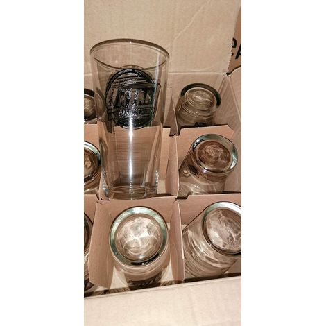 Lot de 6 verres On Tap - 25 cl - Verres à bière rares et neufs