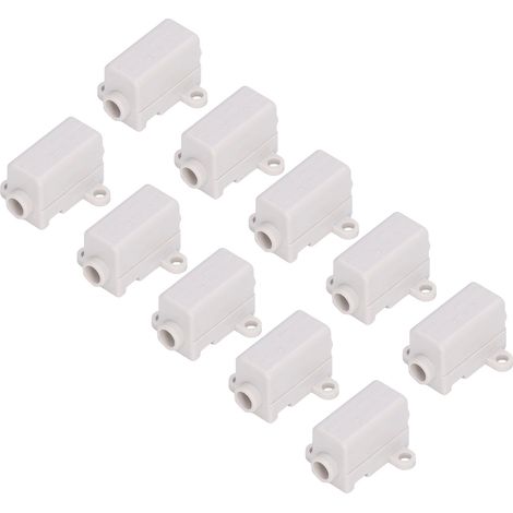 Lot de 10 répartiteurs de câbles ABS haute puissance, borniers en T, coupe-circuit pour ligne principale 400 V 60 A (1/5)