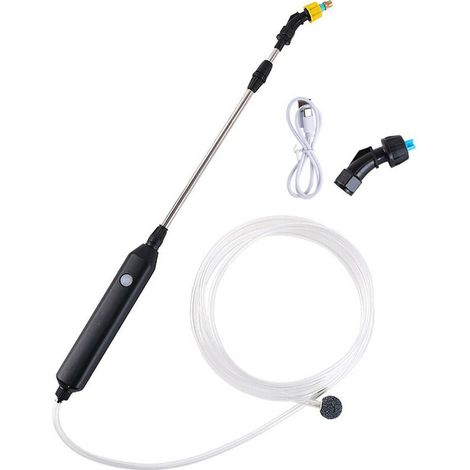 Tragbare elektrische Sprühgeräte, tragbare automatische elektrische Nebelmaschine, praktische Sprühgeräte für die Bewässerung von Pflanzen zu Hause, einstellbare Wassersäulen-Zerstäubungsmaschine (sch (1/5)