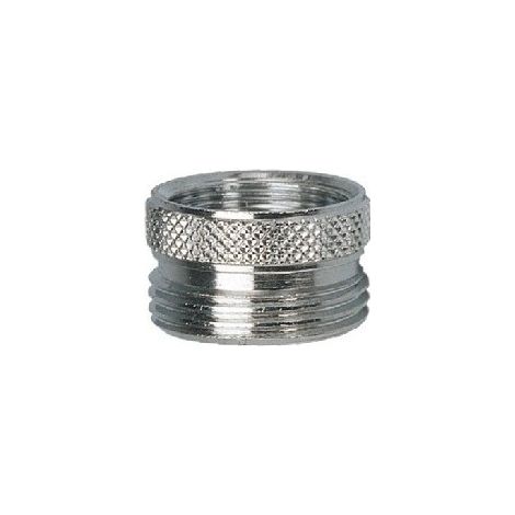Riduzione in ottone cromato  Diametro: M 22/1 x F1/2” (1/3)