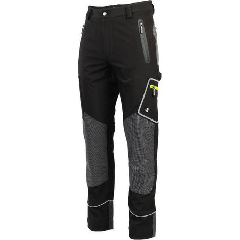 Pantalon de Travail Wapiti - Taille 40 - Noir - Résistant et Confortable - D-Work