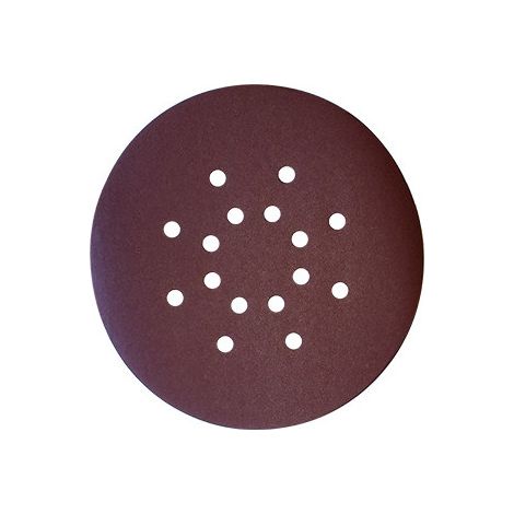 Dischi abrasivi E28 velcrati Ø225 mm grana 120 con 16 fori per levigatura su pareti e soffitti – Imperial