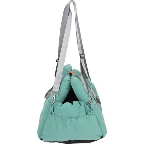 Siège de voiture pour chien avec poignées, Portable, doux, facile à nettoyer, rehausseur chaud, lit de transport pour animaux de compagnie, pour chats et chiens (1/5)