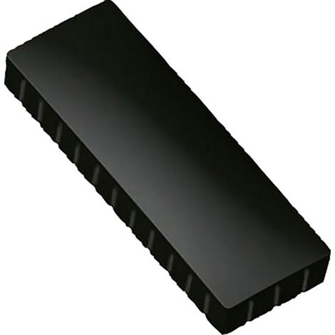 Maul Magnet MAULsolid (B x H x T) 54 x 19 x 9 mm rechteckig Schwarz 10 St. 6165090