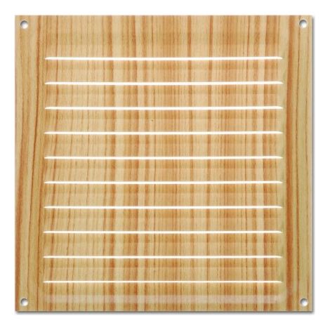 REJILLA 15X15CM MADERA PINO - BRINOX