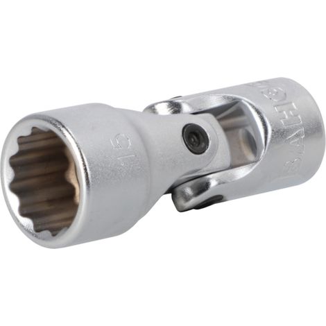 Bahco 3/8-Gelenk-Steckschlüssel mit Vierkantantrieb, Zwölfkant, metrisch, 14mm (1/3)