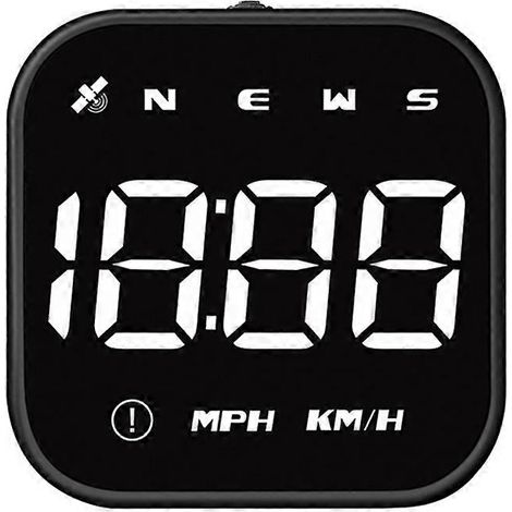 Affichage tête haute (HUD) pour voiture, projecteur d'avertissement de survitesse GPS, alarme de tension électronique (1/5)