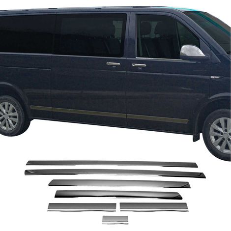 Garniture Baguette de porte latérale pour VW Transporter T5 2003-2015 Foncé L2