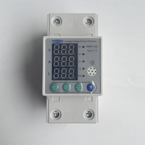 TOMZN Tongzheng Protection against the currents, surtensions and sous-tensions with affichage kWh TOMPD-63SL (1/4)