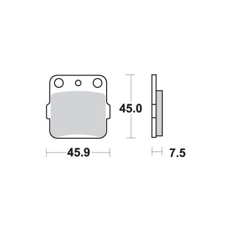 PASTILLAS DE FRENO SBS KH84 TODOTERRENO SINTER DORADO