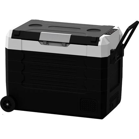 Autokühlschrank, tragbare Kühlung, zwei Stromoptionen, D-55L (1/2)