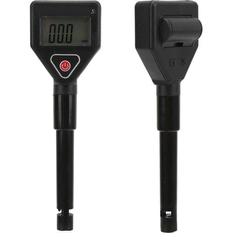 Salinity-98305, Stift-Salinometer für Aquarien, Salinometer für Kochsalzlösung, elektronisches Hydrometer zur Messung des Salzgehalts (1/5)