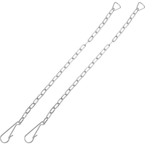 Lot De 2 Chaînes De Rechange Universelles, Acier Inoxydable, Noir (1/5)