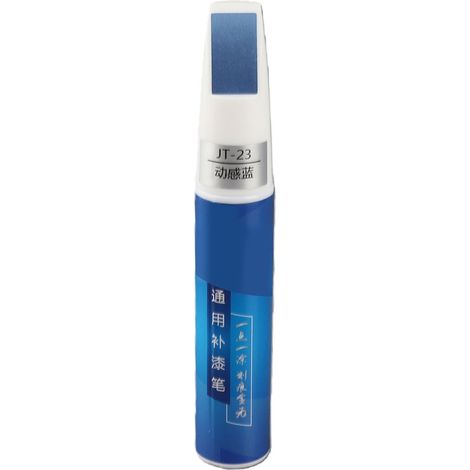 Stylo de retouche peinture bleu pour réparer les rayures et entretenir votre voiture (1/5)