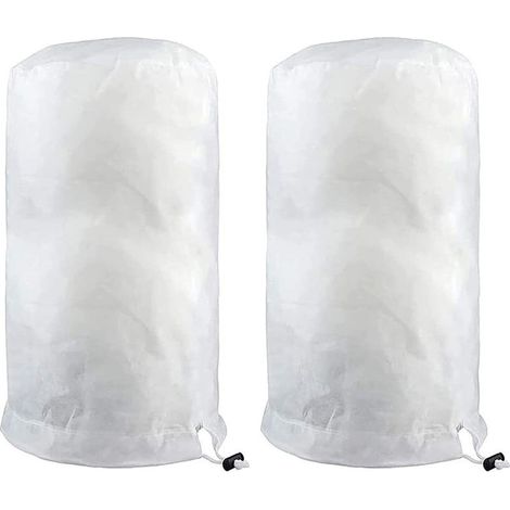 Protection d'hiver pour plantes 140x200cm, protection d'hiver contre le gel pour plantes, Housse Hivernage Plante avec Fermeture éclair et Cordon de Serrage (1/5)