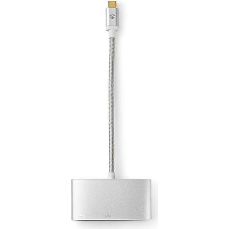 Nedis CCTB64765AL02 cable adaptador multi-USB HDMI USB-C USB-A