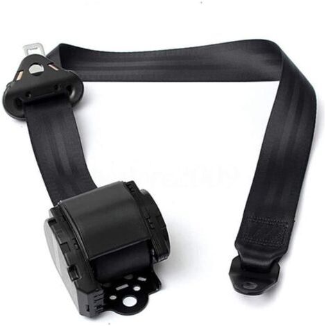 Ceinture de sécurité auto universelle réglable à trois points (1/3)