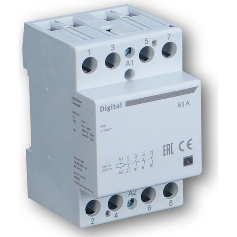 Contacteur 4x63A 400Vac 4NO - Digital electric 04526