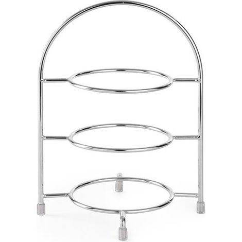 HENDI Teller-Etagere, geeignet für Teller bis max. Ø 275 mm, 290x290x(H)440mm (1/2)