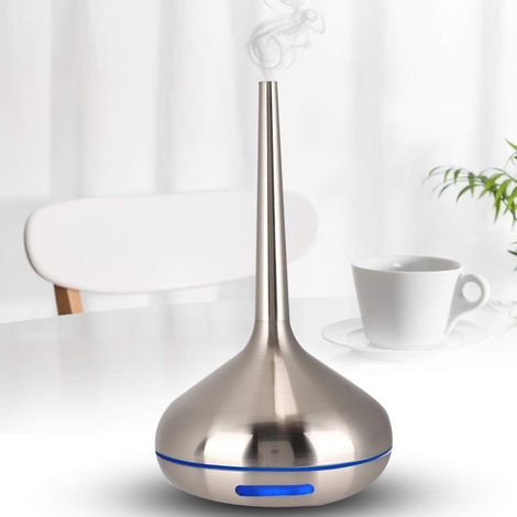 Humidificateur à diffuseur d'arômes, diffuseur d'aromathérapie à ultrasons 25 dB ultra silencieux, humidificateur d'atomiseur de parfum portable avec fonction d'arrêt automatique de la minuterie (1/5)