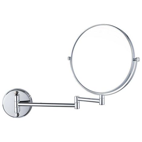 Fugaflow miroir de maquillage - 20cm - rond - chrome (1/5)