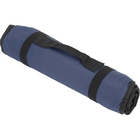Sac à outils multifonction pour enrouleur de bois, avec poignée, pour le camping et les réparations (bleu). (1/5)