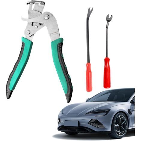 Zierleistenzange, Werkzeug zum Entfernen von Zierleistenclips, Kfz-Werkzeug, multifunktionales Autoreparaturwerkzeug für Anfänger und Mechaniker