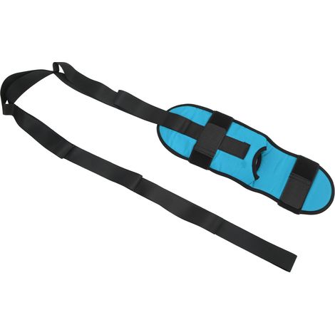Set aus Beinstreckbändern, Fußgurt für die Knöchelrehabilitation, Yoga-Training, Fitness, blau (1/5)