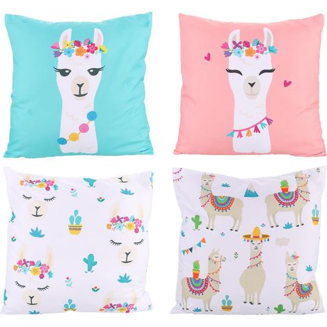 Kissenbezug Schlafzimmer 4stücke Alpaca For Sofa Mit Muster Wiederverwendbare