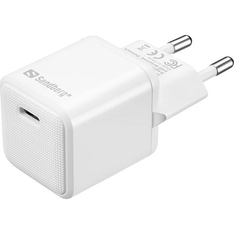 Cargador de CA USB-C Sandberg PD20W SAVER (1/5)