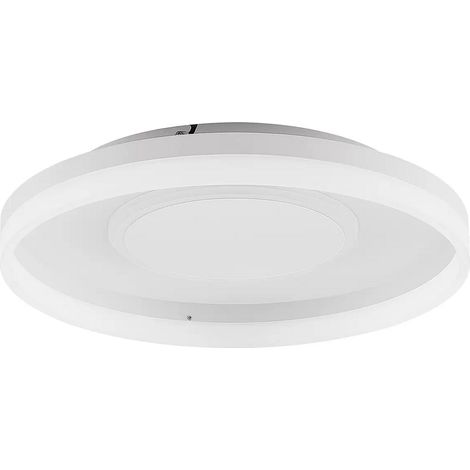 [NEUWERTIG] B-Ware Lindby Led Deckenleuchte Rgbw Felisha Deckenlampe Dimmbar Weiß Fernbedienung (1/2)
