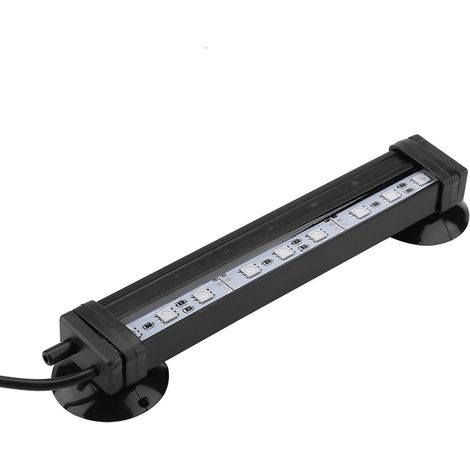 Lampe d'aquarium à bulles et éclairage LED subaquatique avec télécommande, 16 cm, prise européenne (1/5)