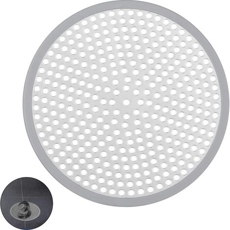 1 Attrape Cheveux, Rond, Acier Inoxydable 304, Anti-Obstruction, Filtre Évier, Salle de Bain Cuisine (1/5)