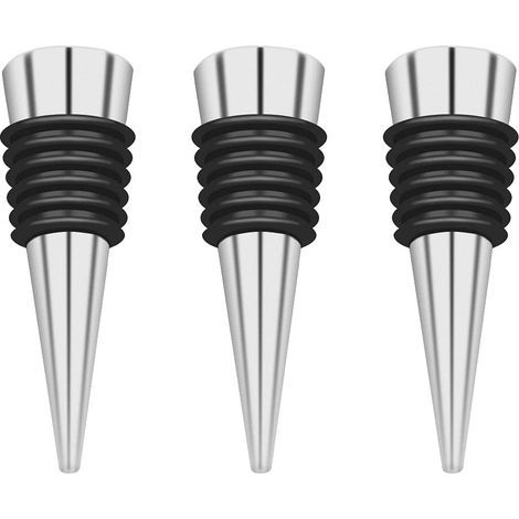 Lot de 3 porte-bouteilles, porte-bières, bouchons de vin, bouchons en liège pour collection de vins, champagnes et bières (plats)-AquaForge (1/5)