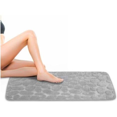 FENOPLASTICATapis de bain Galets comfy XXL - 80 x 45 cm (1/4)