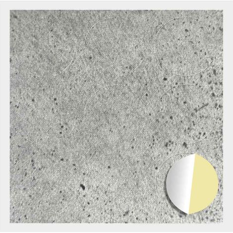 Copertura Vite Adesiva 12 pcs Grigio cemento Ø 20 x 0,5 mm vidaXL